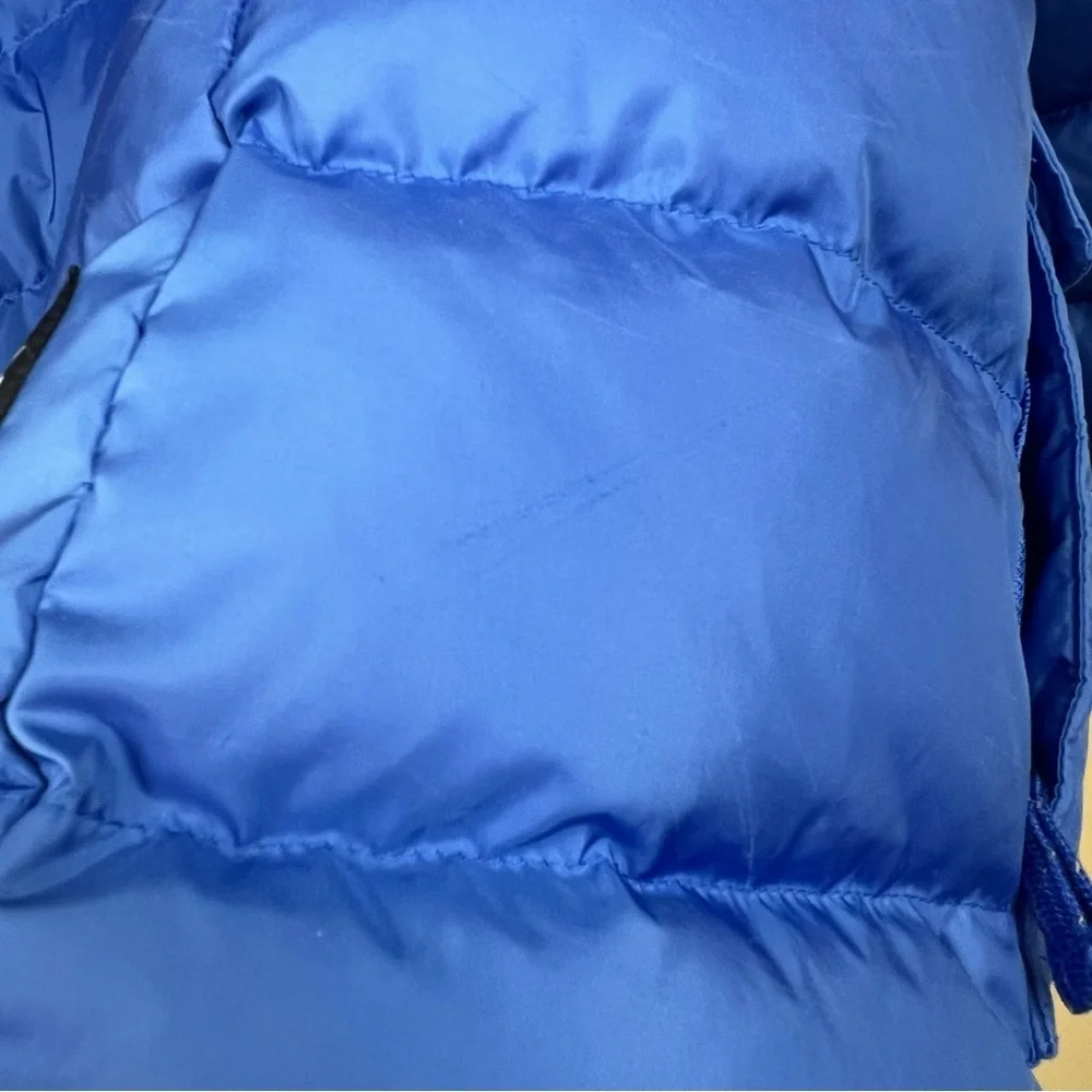 Nike SB Down Jacket Youth XL Blue Skateboarding Snap Zip Quilted Puffer 13-15
